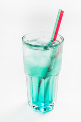 cocktail on the white background