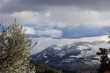 Vistas de la sierra de Gredos