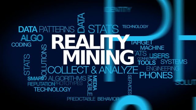 Reality mining words tag cloud text analysis data human social behavior predictable patterns identification statistics