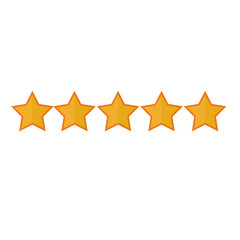 5 stars icon image vector illustration design 