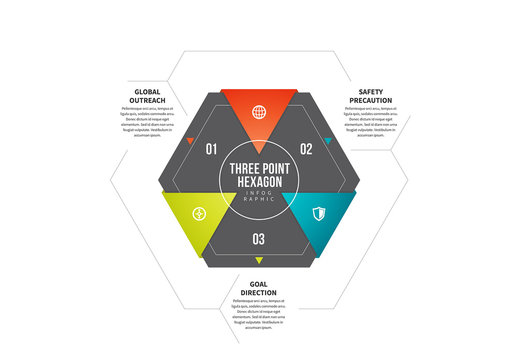 Three Point Hexagon