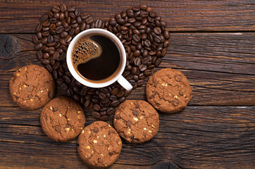 Coffee and cookies