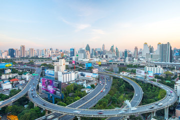 Fototapeta na wymiar Bangkok urban view