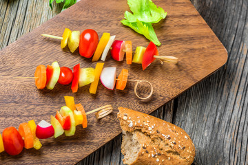 Frisches Gemüse - Rohkost - Diät 