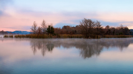 Lake Austin Sunrise, Austin, Texas in Winter