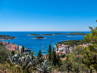 Kroatien. Hvar. Stadt Hvar