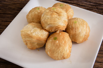 Chinese Pastry or Moon cake, dessert for Chinese