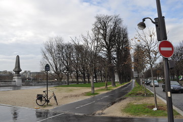 Park in Paris France