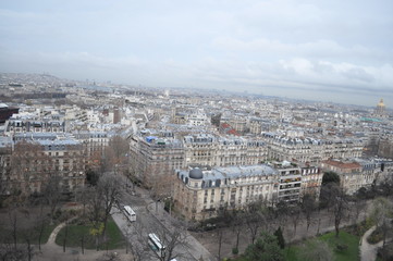 Fototapeta na wymiar Paris France Buildings 