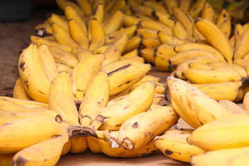 Ripe bananas
