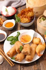 assorted asian cuisine,food