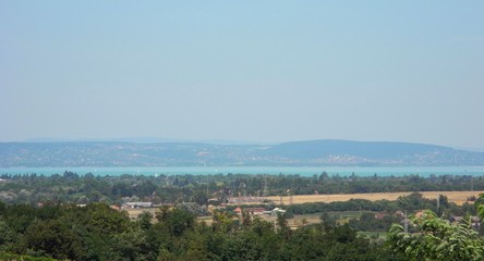 Fototapeta premium Lake Balaton in Hungary.