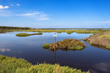 S'ena arrubia pond, Arborea, Sardegna