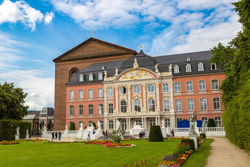 Fototapeta na wymiar Electorate palace in Trier