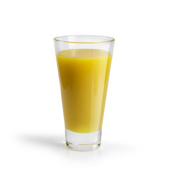 Full glass of orange juice