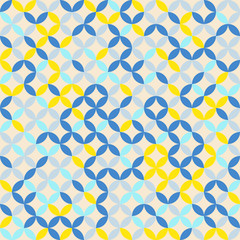 Abstract retro seamless pattern