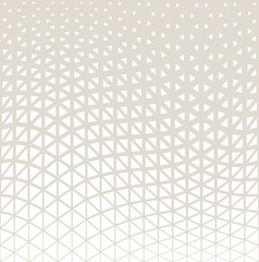 Abstract gray geometric triangle design halftone pattern