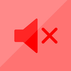 Obraz premium Icon - Stumm - Lautsprecher