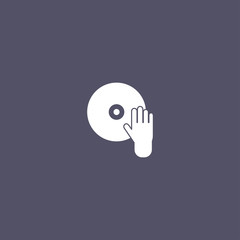 Vinyl player icon