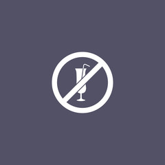 drink forbidden icon