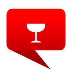 alcohol  bubble red icon