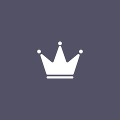 simple crown icon design