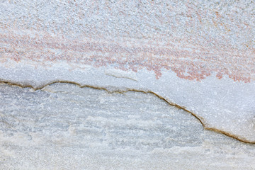 Rough gray stone paver with jagged ridge line