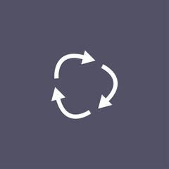 simple recycle icon design