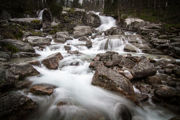 Fototapeta na wymiar Wasserfall Velka Studená Dolina