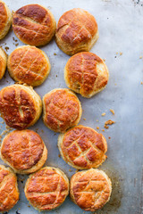 pile of freshly baked scones