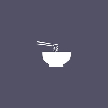 recommend clip art: Bowl of noodles icon