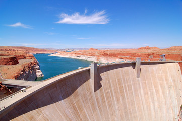 Glen Canyon Dam in the USA