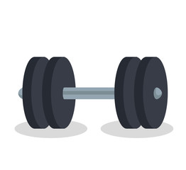 Obraz na płótnie Canvas weight lifting equipment icon vector illustration design