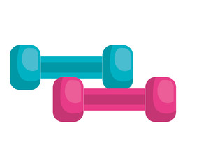 weight lifting equipment icon vector illustration design