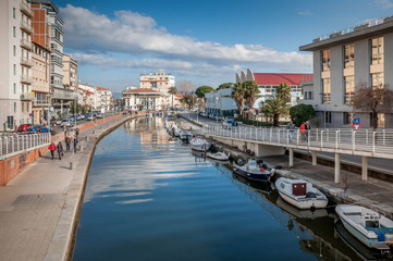 Ville balnéaire italienne de Viareggio