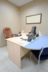 Interior of a business office