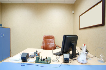 Interior of a business office