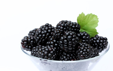 Fresh ripe blackberry