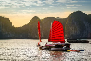 Rolgordijnen Ha Long Bay, Vietnam © sabino.parente
