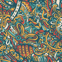 Abstract vector decorative waves background