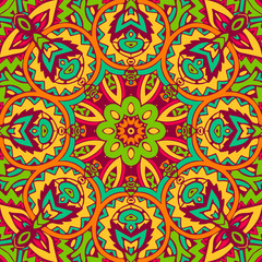 Abstract vintage ethnic pattern