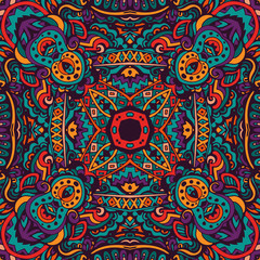 ethnic seamless vector pattern ornamental