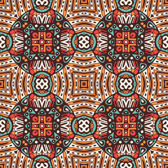 abstract ethnic vintage seamless pattern