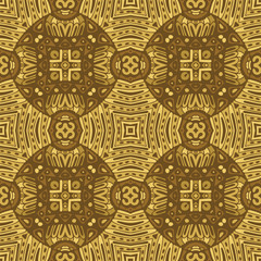 abstract mosaic indian design pattern