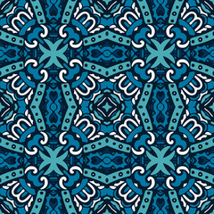 Damask seamless tiles vector design