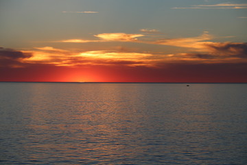 Sonnenuntergang Meer