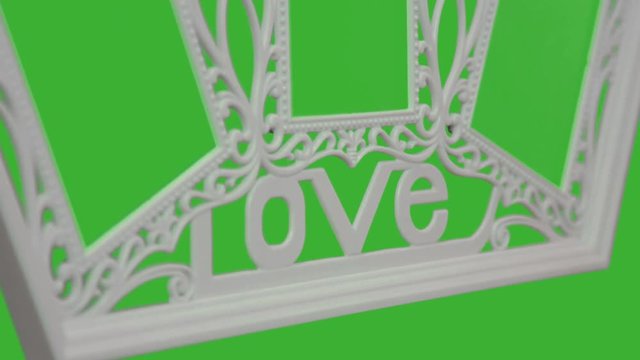 Photo Frame - Love, Valentine's Day Greetings - green screen 3