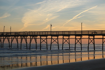 Sunset pier 