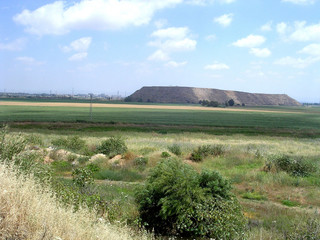 Tel Aviv the Hiriya from Begin Park April 25 2005