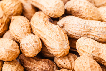 peanuts heap closeup